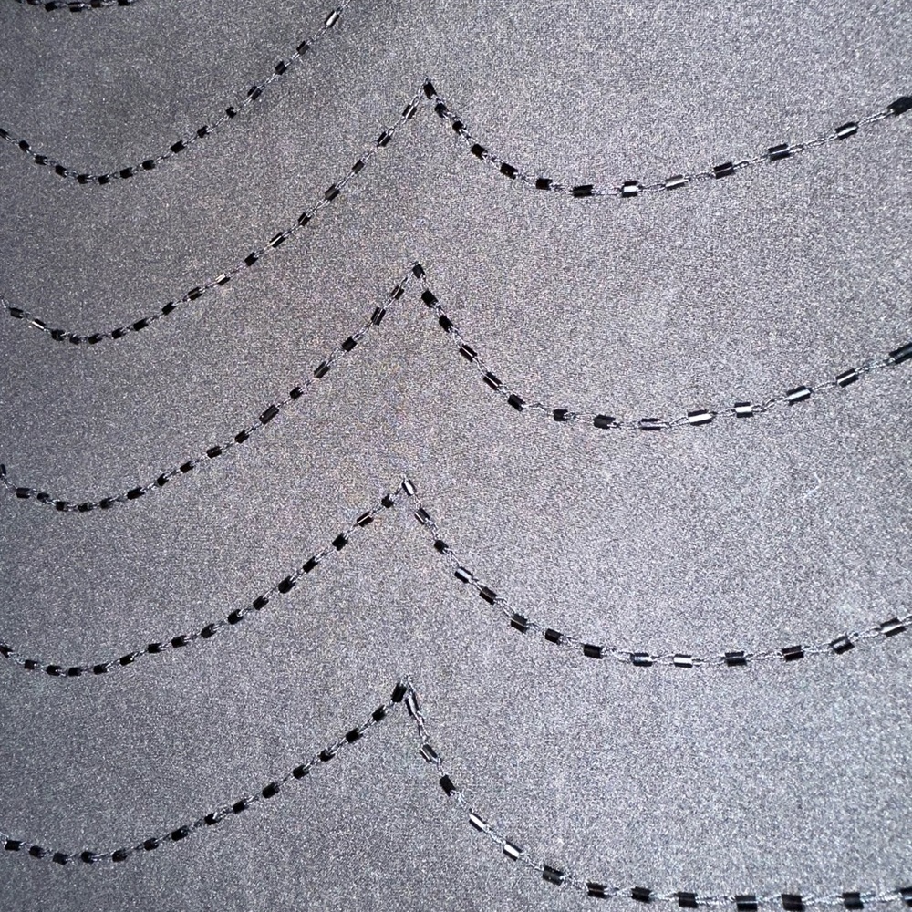 Parker Black Silk Beaded Top - Great Condition - Picture 8 of 8